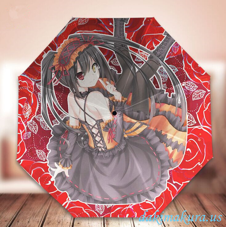 Kurumi Tokisaki - Date A Live Waterproof Anti-UV Never Fade Foldable Anime Umbrella Kurumi Tokisaki - Date A Live Waterproof Anti-UV Never Fade Foldable Anime Umbrella